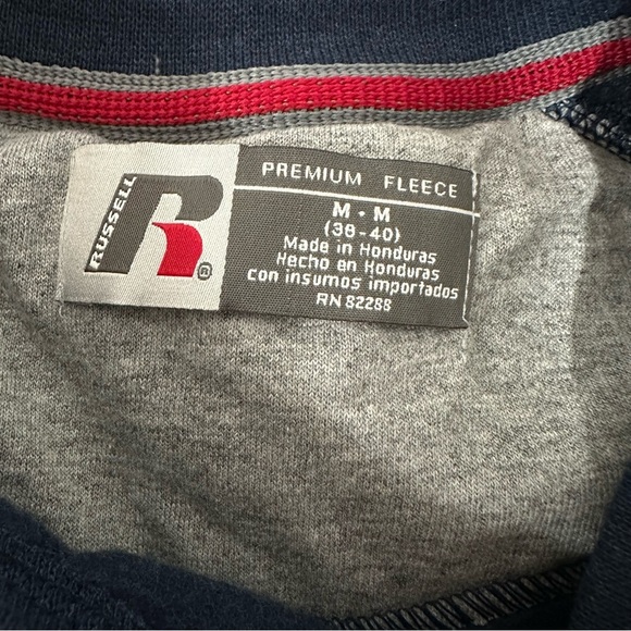 Russell Crewneck Sweater Navy - Picture 6 of 8